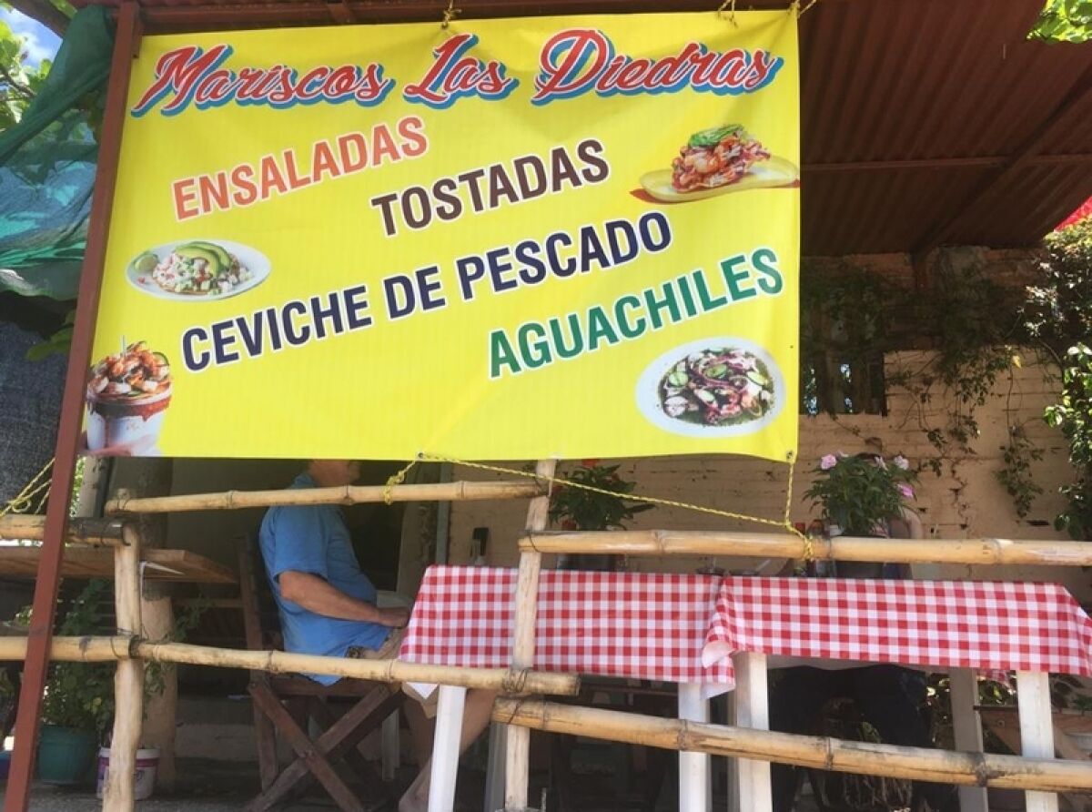 Get a Big, Flavorful Seafood Dish at Mariscos Las Piedras