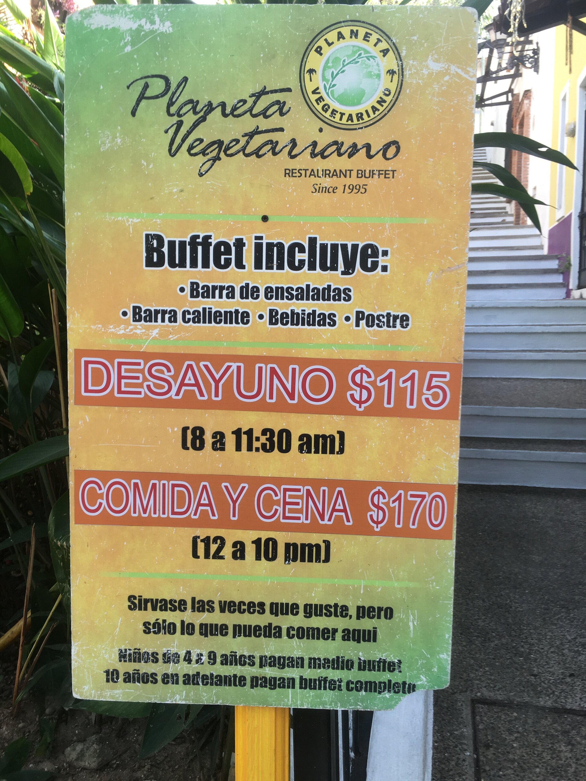 Planeta Vegetariano restaurant, Puerto Vallarta, Iturbide 270